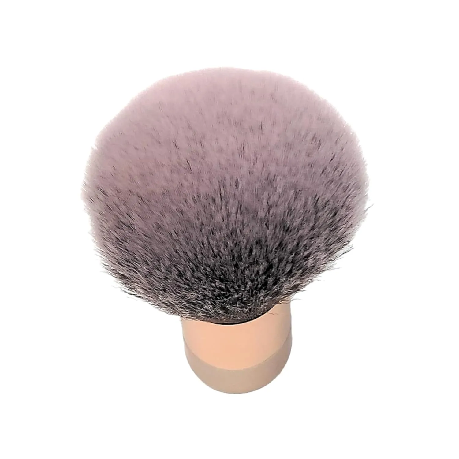 Luxurious and Large Soft Fluffy Powder Brush, Use as a Spray Tan Finishing Tool, Multipurpose Face and Body Barber and Beauty Tool, firmer than Violet, Large Kabuki Brush by BevyGold (Rosegold)