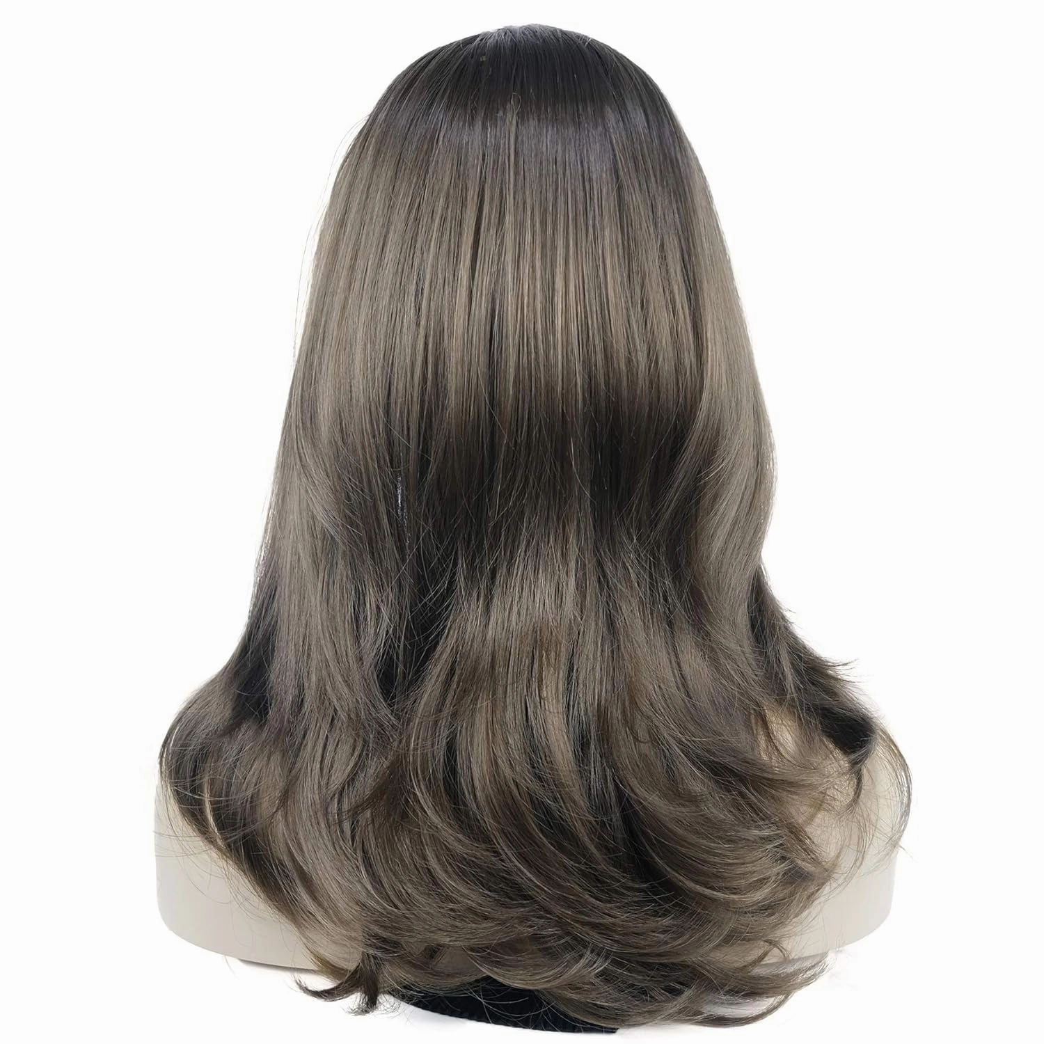 Lydell Long Straight Wave Headband Synthetic Wigs (10 Medium Golden Brown)