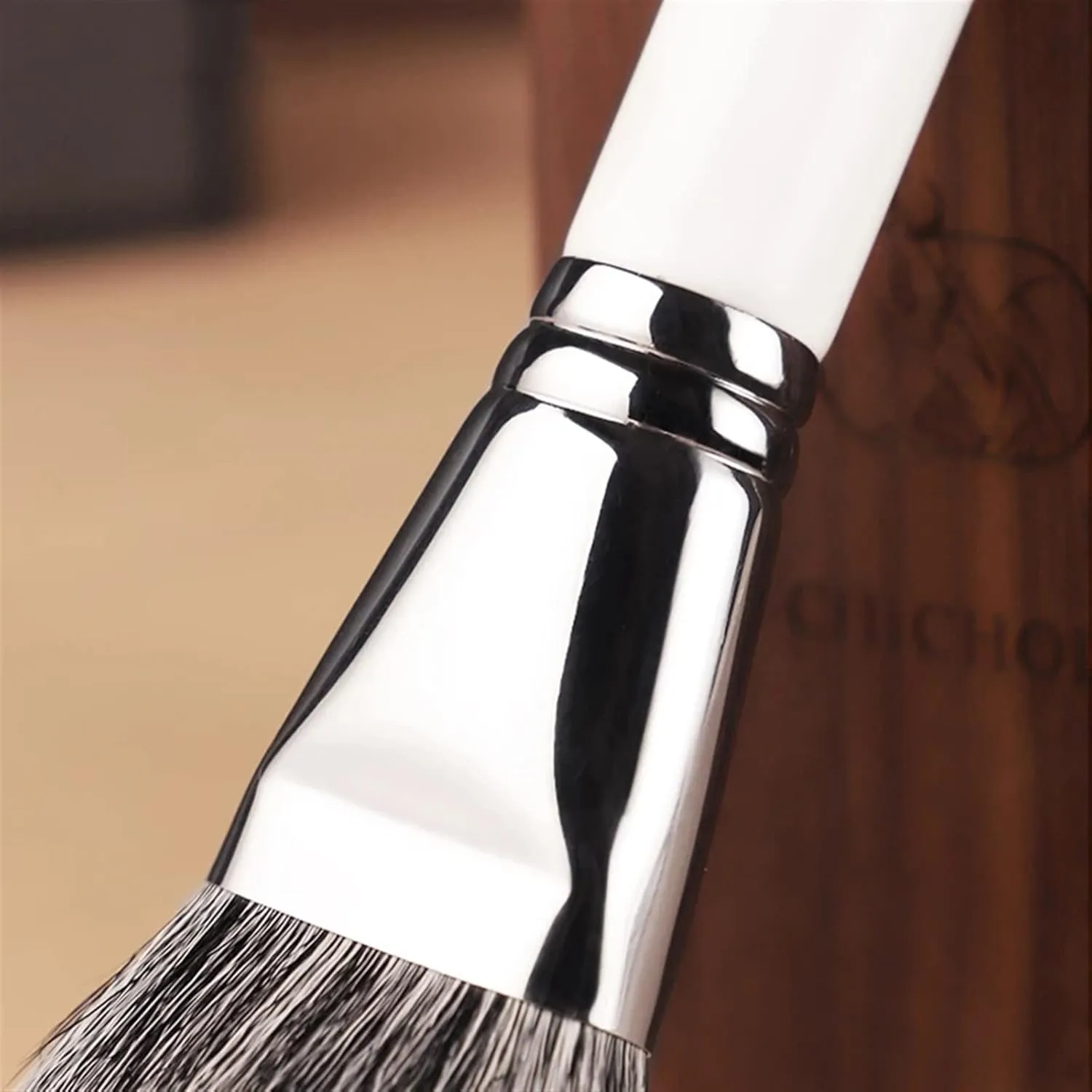 Makeup Brush White Brushes set Goat&Synthetic Hair Professional Beauty pen(1,Onecolor)
