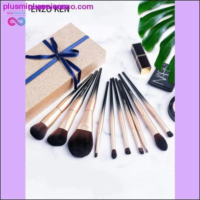Makeup Brushes Set Merry Christmas Gift for Women ENZO KEN