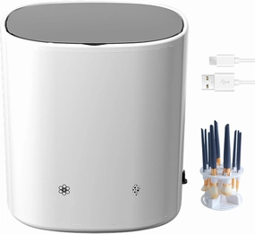 Makeup Brush Cleaner Machine, Electric Makeup Brush Cleaner Dryer, USB Charging Automatic for Sponge, Puffs, Cosmetic Brushes Machine