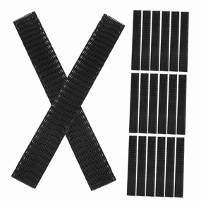 Makeup Brush Protective Net 200pcs Brush Cover Mesh Sleeves Plastic Holder for Travel Storage