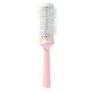 Mane BRB 33mm (1.7") Ceramic Round Brush - Round Blowout Brush for Shoulder Length Hair or Longer - Increases Hair Shine and Helps with Frizz Control - Made with an Ergonomically Designed Handle