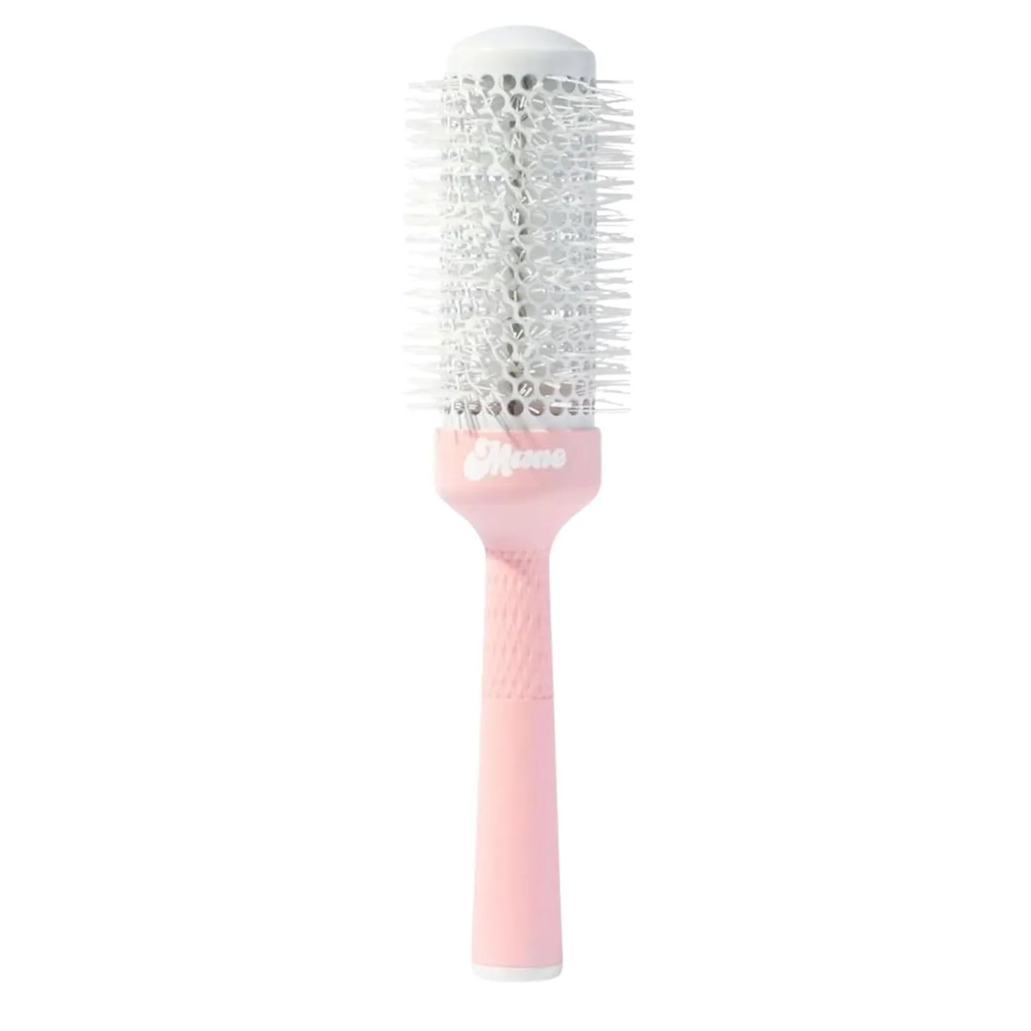 Mane BRB 33mm (1.7") Ceramic Round Brush - Round Blowout Brush for Shoulder Length Hair or Longer - Increases Hair Shine and Helps with Frizz Control - Made with an Ergonomically Designed Handle