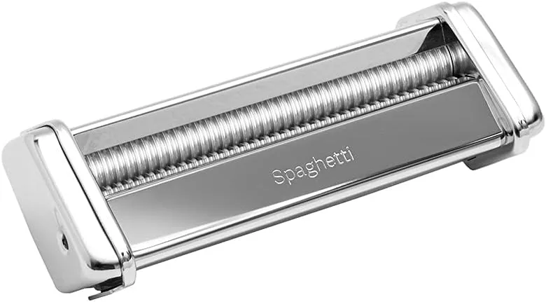 MARCATO Made in Italy Spaghetti 150 Attachment for Atlas 150 Pasta Machine, Chrome Steel