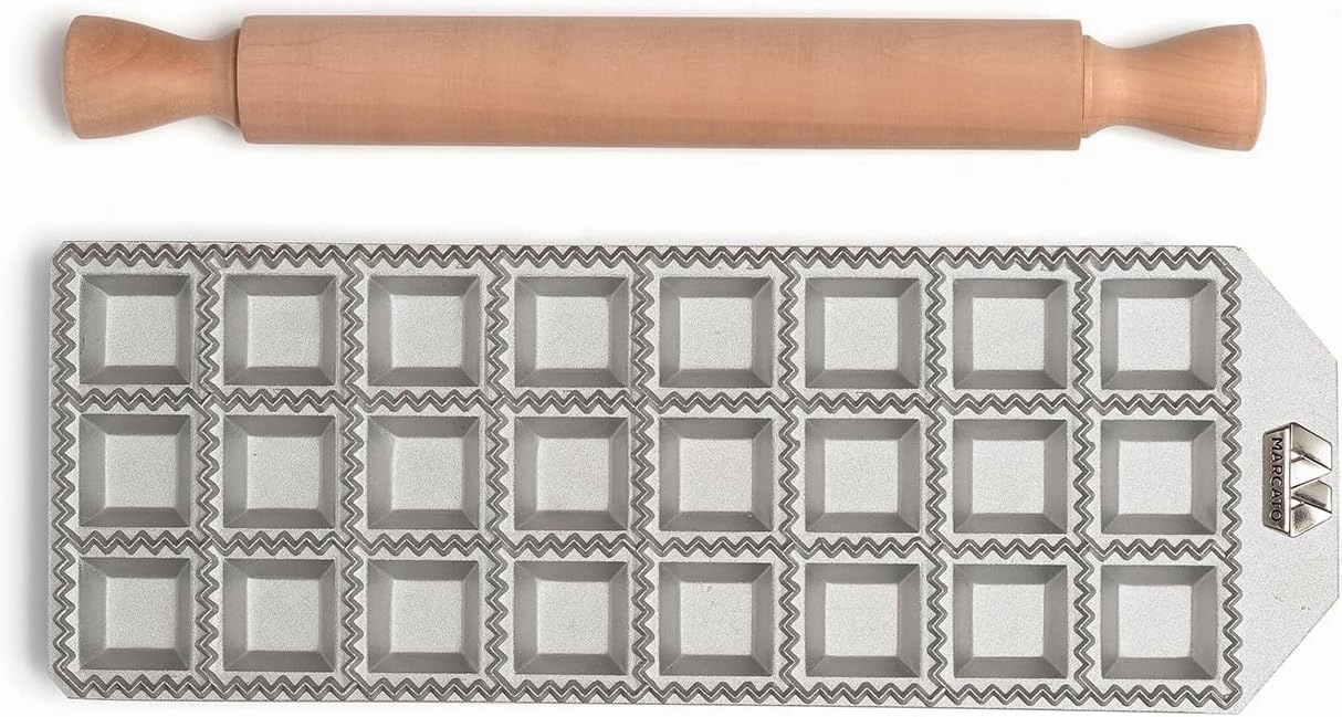 MARCATO Made in Italy 24 Square Ravioli Mold