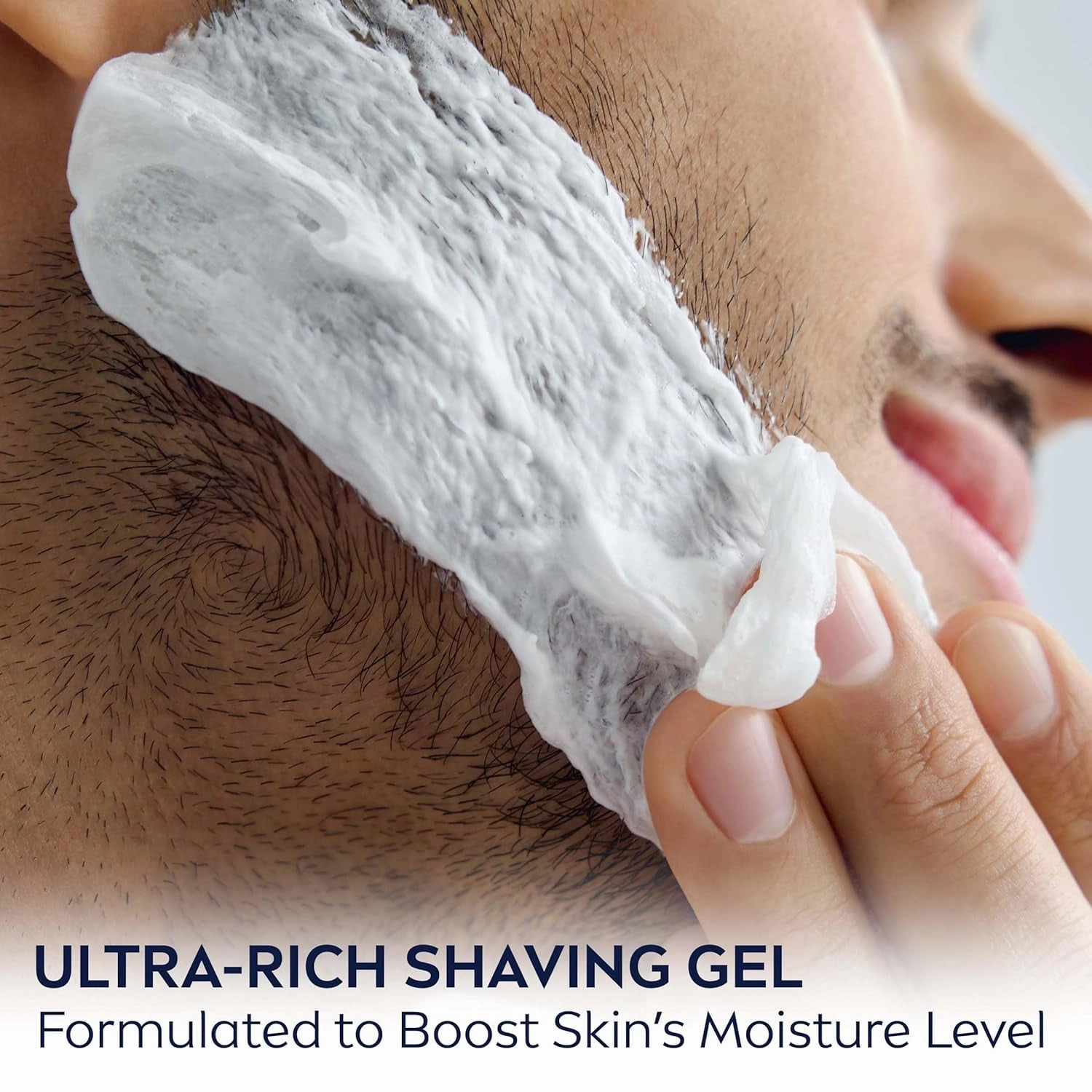 Maximum Hydration Shave Gel with Aloe Vera and Provitamin B5, Shaving Gel for Men, 3 Pack of 7 Oz Cans