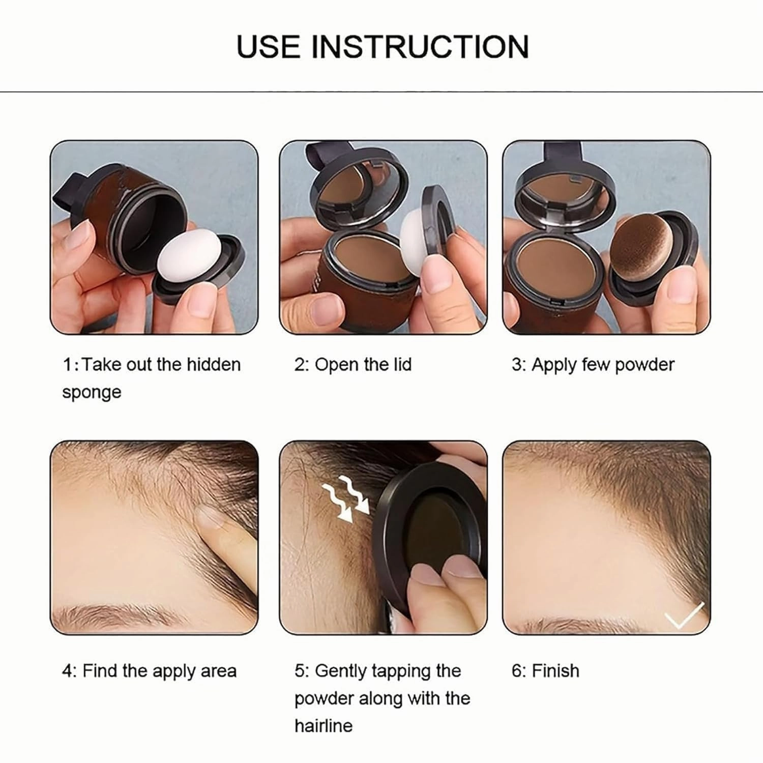 Maycheer Hairline Powder for Women Men, Maycheer Hair Shadow, Maycheer Magic Root Cover Up, Maycheer Hair Rich Shading Powder, Enhance Hairline Powder (12 Medium Blonde)