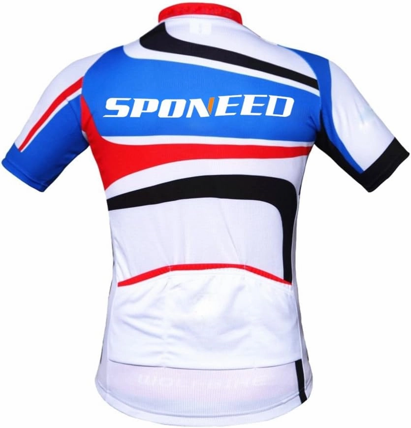 Men Bike Jersey Short Sleeve Road Cycling Shirts Biking Tops Moisture Wicking