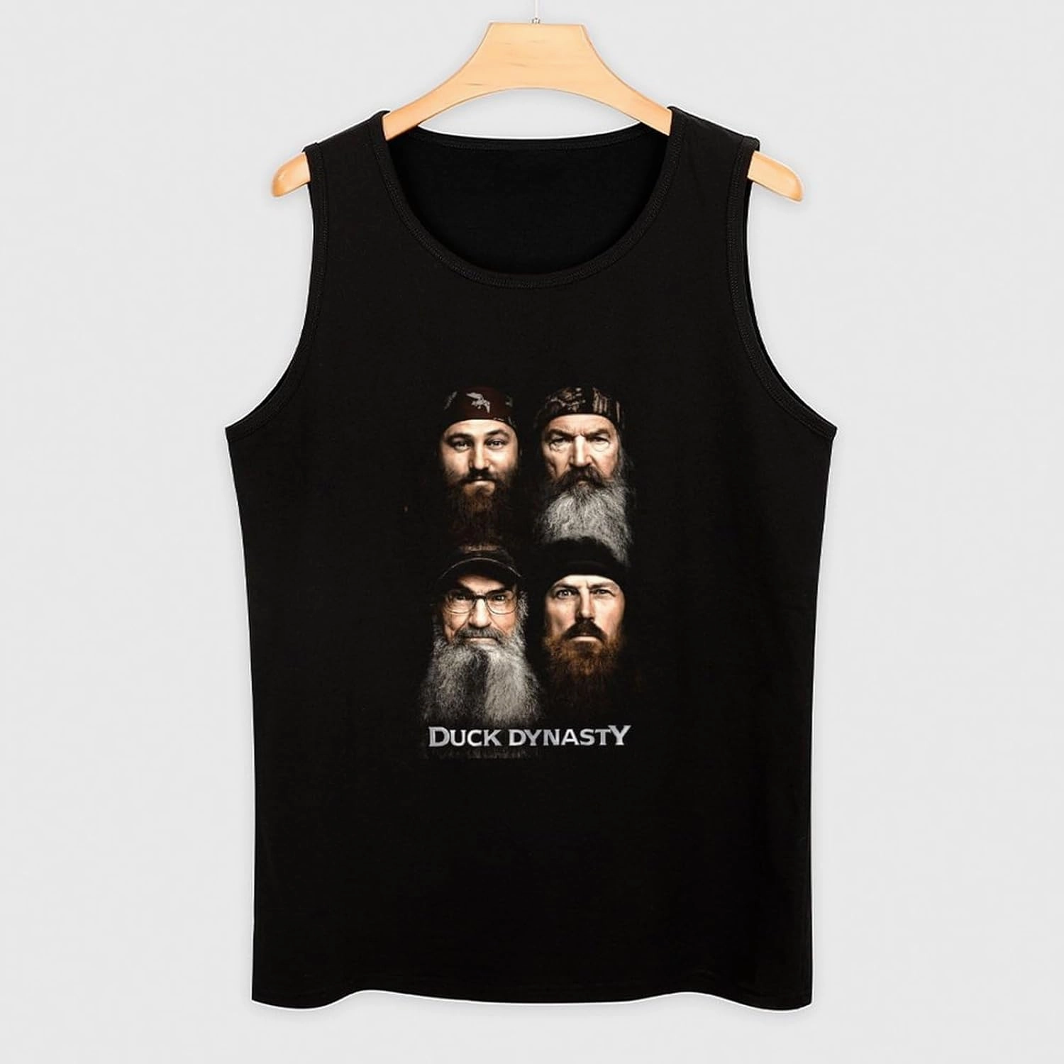 Men's Beach Sports Muscle Tank Vest Fashion Slim Personality with Pattern
