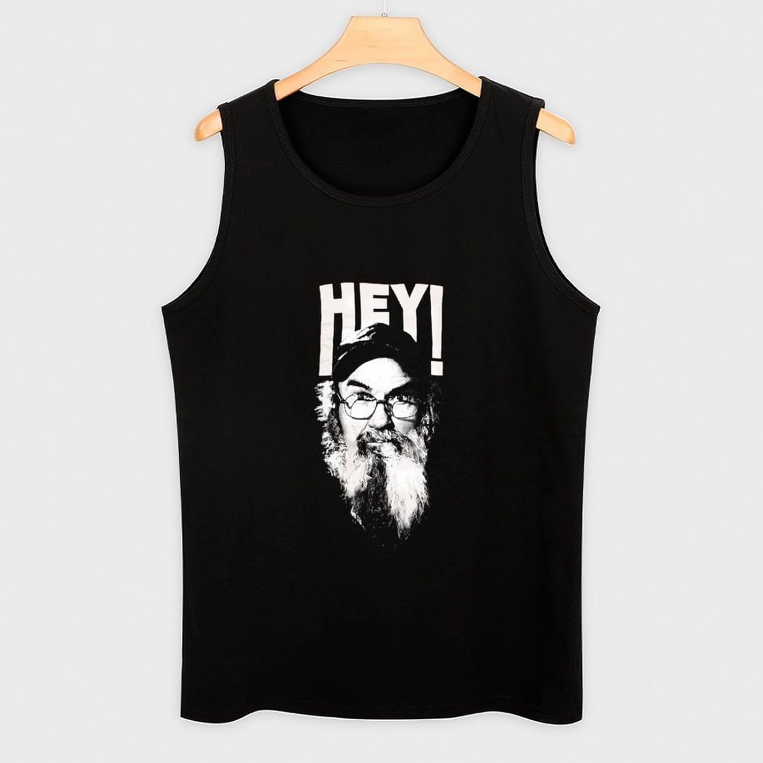 Men's Beach Sports Muscle Tank Vest Fashion Slim Personality with Pattern