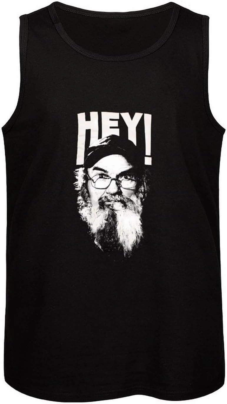 Men's Beach Sports Muscle Tank Vest Fashion Slim Personality with Pattern