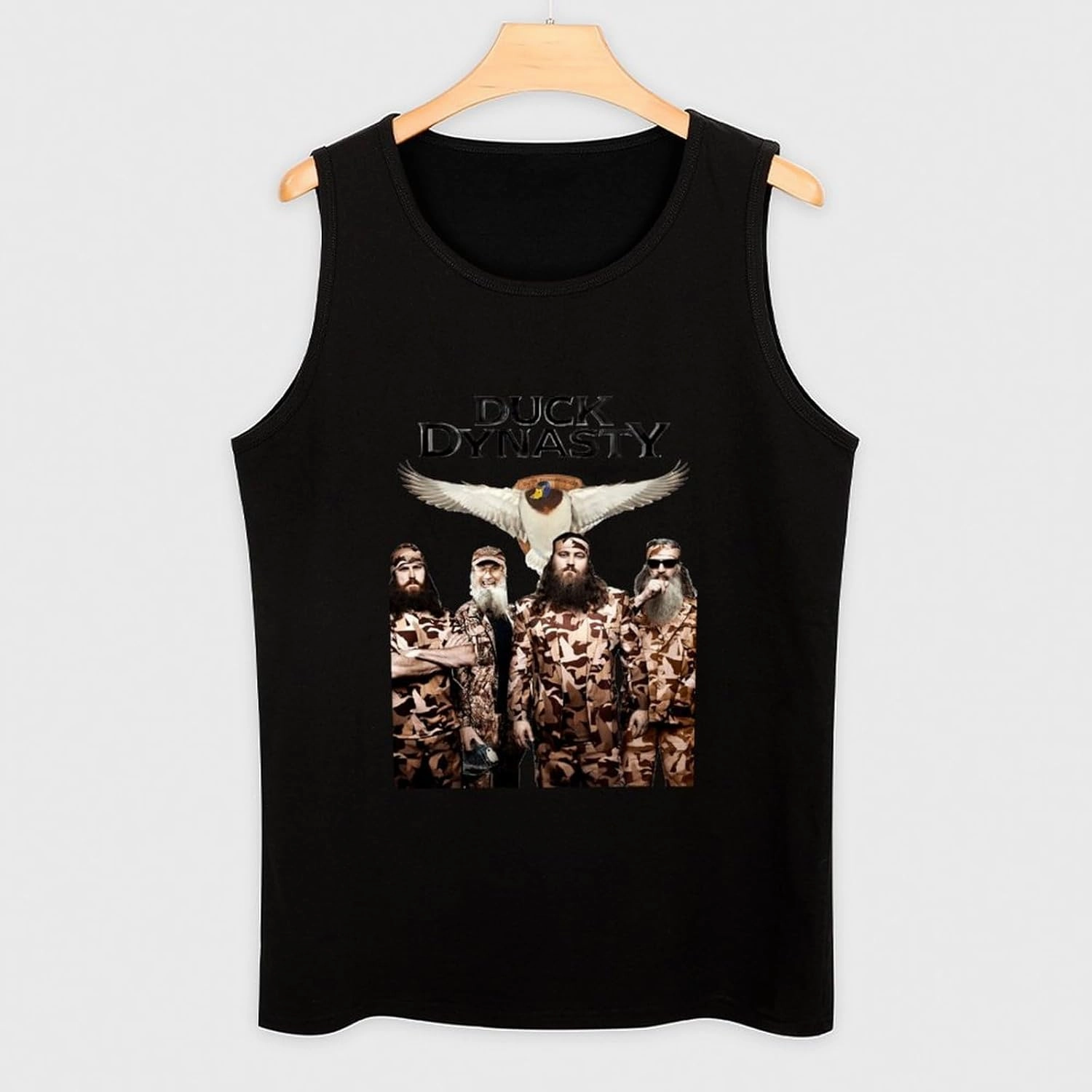 Men's Beach Sports Muscle Tank Vest Fashion Slim Personality with Pattern