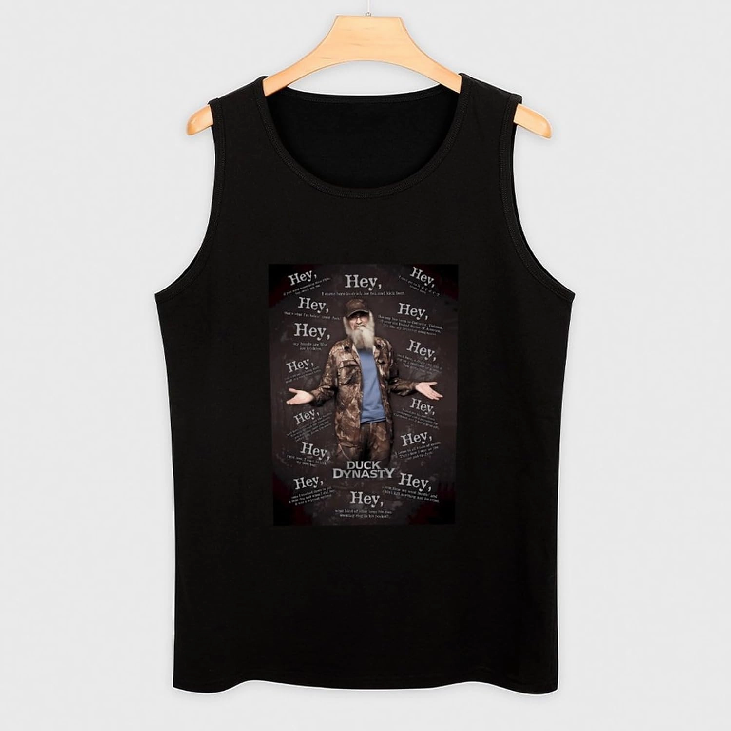 Men's Beach Sports Muscle Tank Vest Fashion Slim Personality with Pattern
