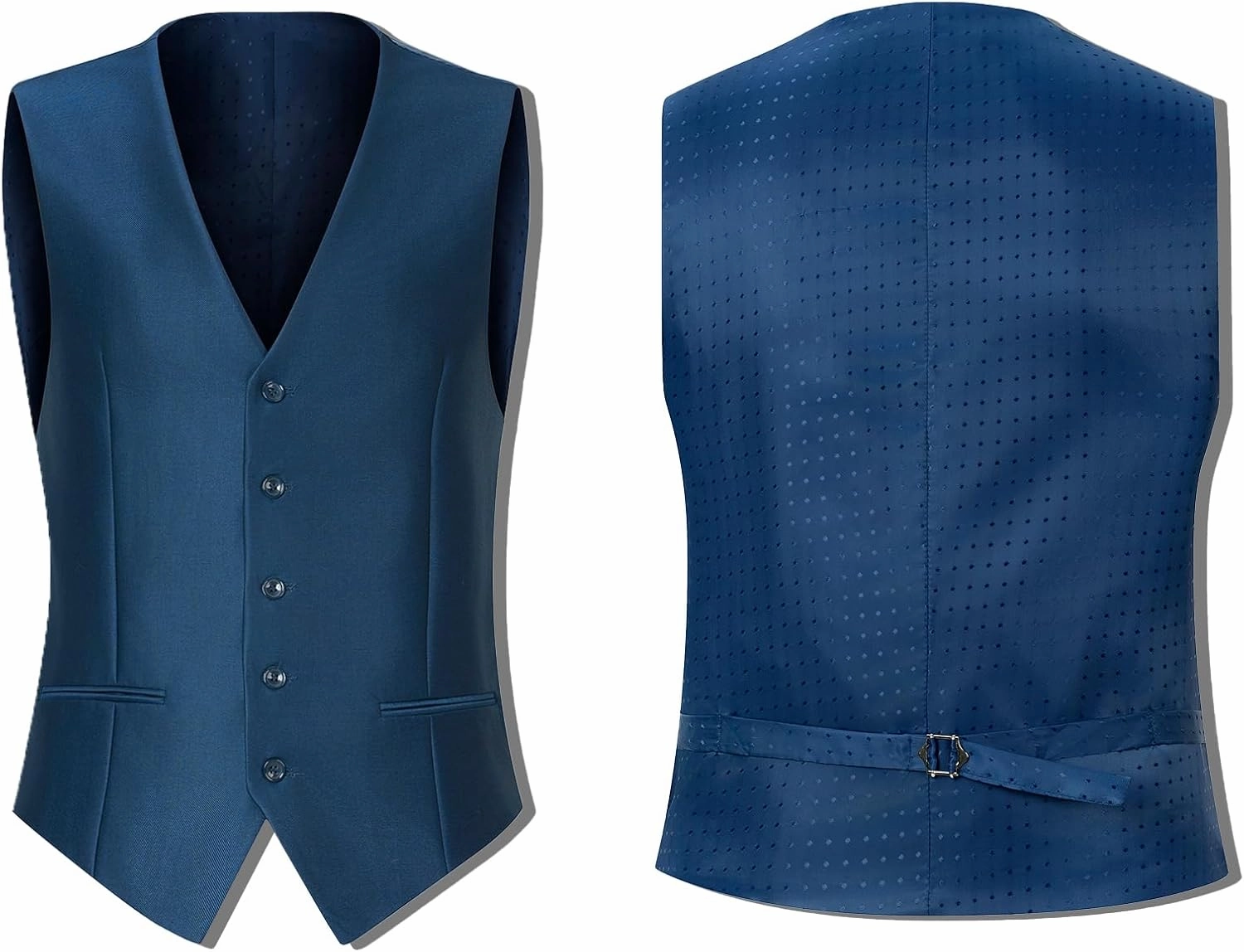 Men's Suit 3 Piece Slim Fit Suit, One Button Fine Glitter Shawl Lapel Blazer Jacket Vest Pants for Party & Wedding