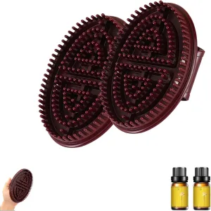 Meridian Brush Massage Brush, Soothing Muscles to Relieve Fatigue, Beauty Salon Professional Custom Meridian Brush, Full Body Relaxation Meridian Massage Brush