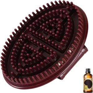 Meridian Massage Brush, Beauty Salon Professional Custom Meridian Relax Muscle Silicone Massage Brush (1pcs)