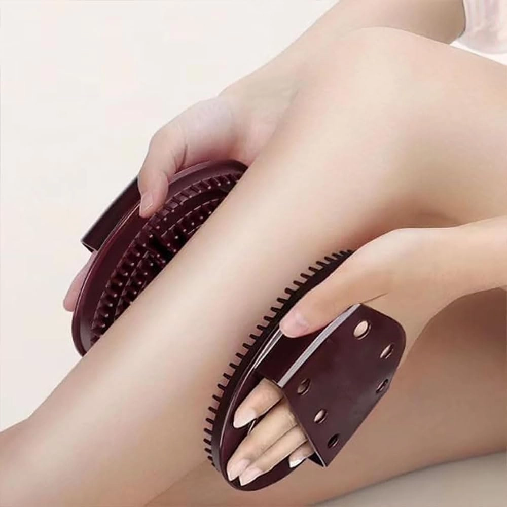 Meridian Brush Massage Body, Handheld Meridian Brush Massage Brushes Set, Beauty Salon Professional Custom Meridian Brushes for Full Body Relaxation & Circulation (B, 1pc)