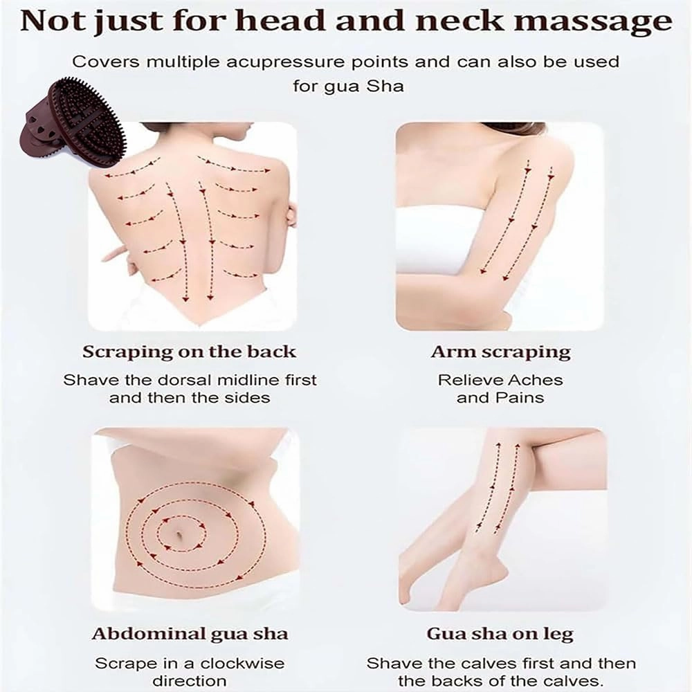 Meridian Brush Massage Body,Meridian Massage Brush,Full Body Relaxation Comb,for and Leg Relaxation (B 3pcs with Essential Oil)