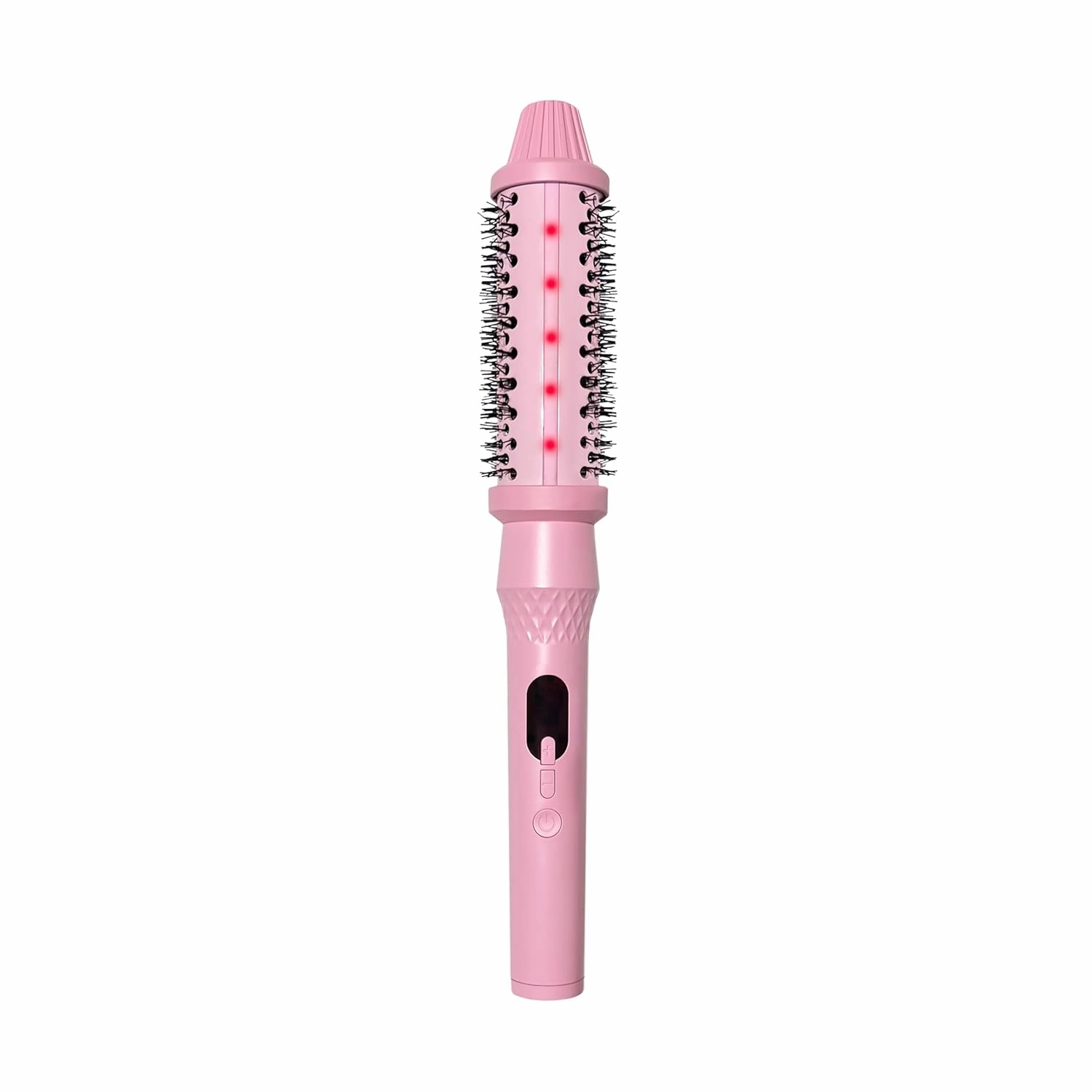 Mermade Hair Infrared Thermal Brush - Heated Round Brush, Hair Styling Tool for Curl & Volume, Ionic Ceramic Barrel, Salon Style Blowouts for Women, Multiple Heat Settings, Auto Shut Off - 1.25", Pink