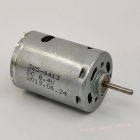 Micro RS-385-4413 Motor DC6V 7.4V 9V 32800RPM High Speed Large Torque Mini Engine with Cooling Hole long Shaft DIY Car Toy Model