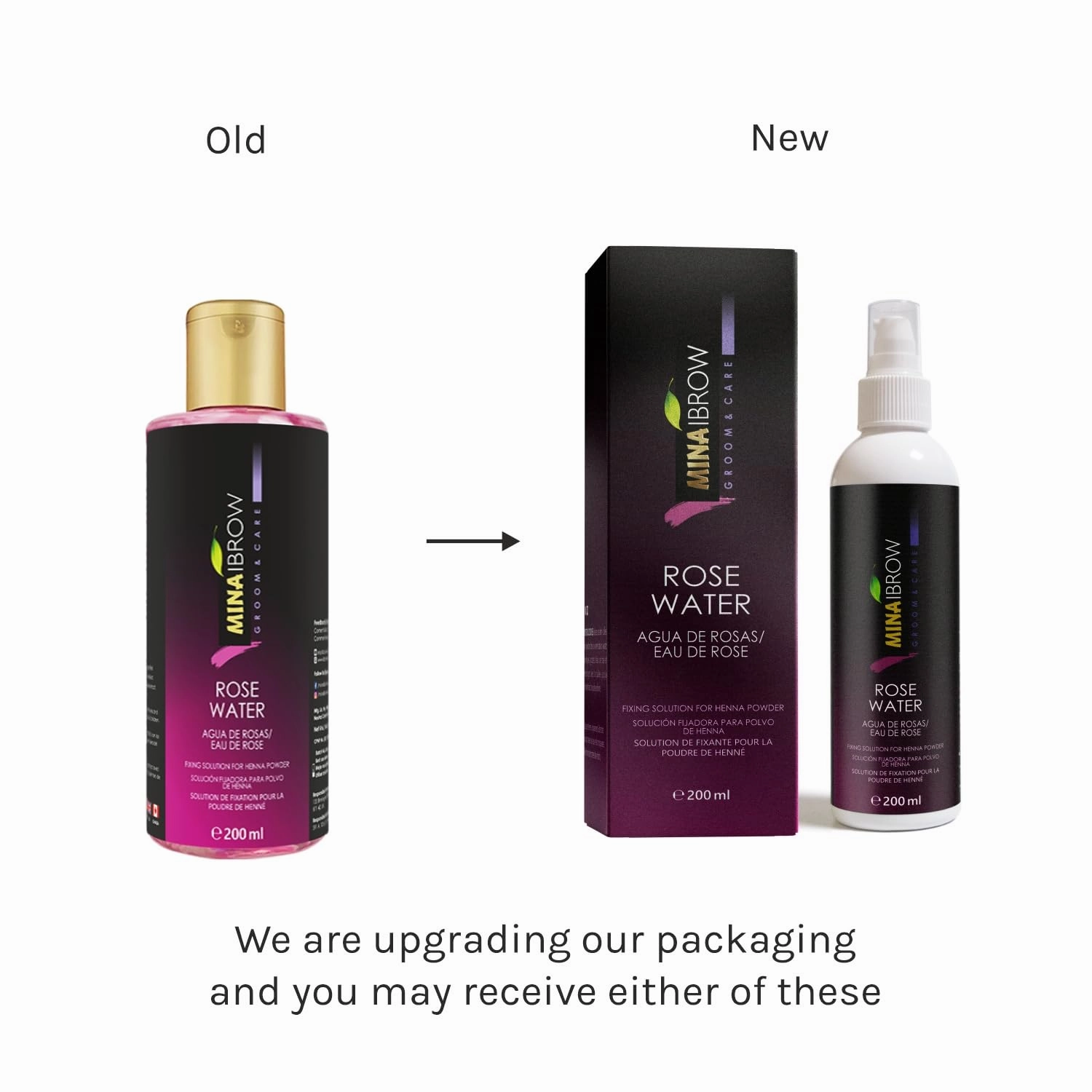 MinaiBrow Instant Hair Dye Kit Medium Brown | Natural Spot Coloring Tinting Powder with Rose Water & Duo Angled Brush, Water & Smudge Proof | 100% Grey Coverage Upto 30 Applications