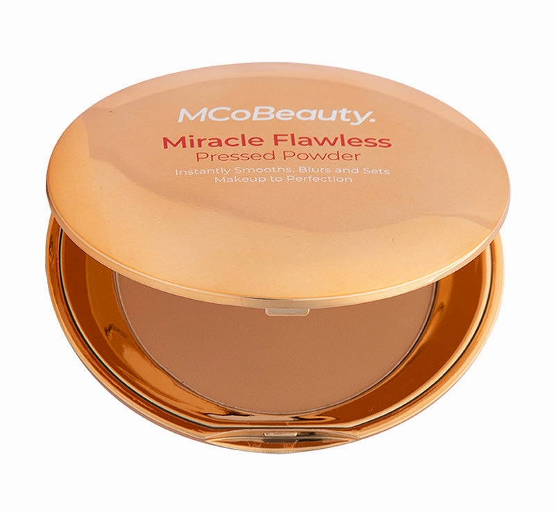 MIRACLE FLAWLESS PRESSED POWDER - MEDIUM WARM