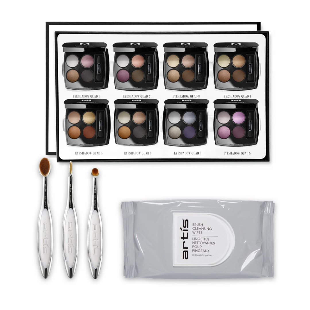 Monograph Powder Eyeshadow Quads Portfolio Kit