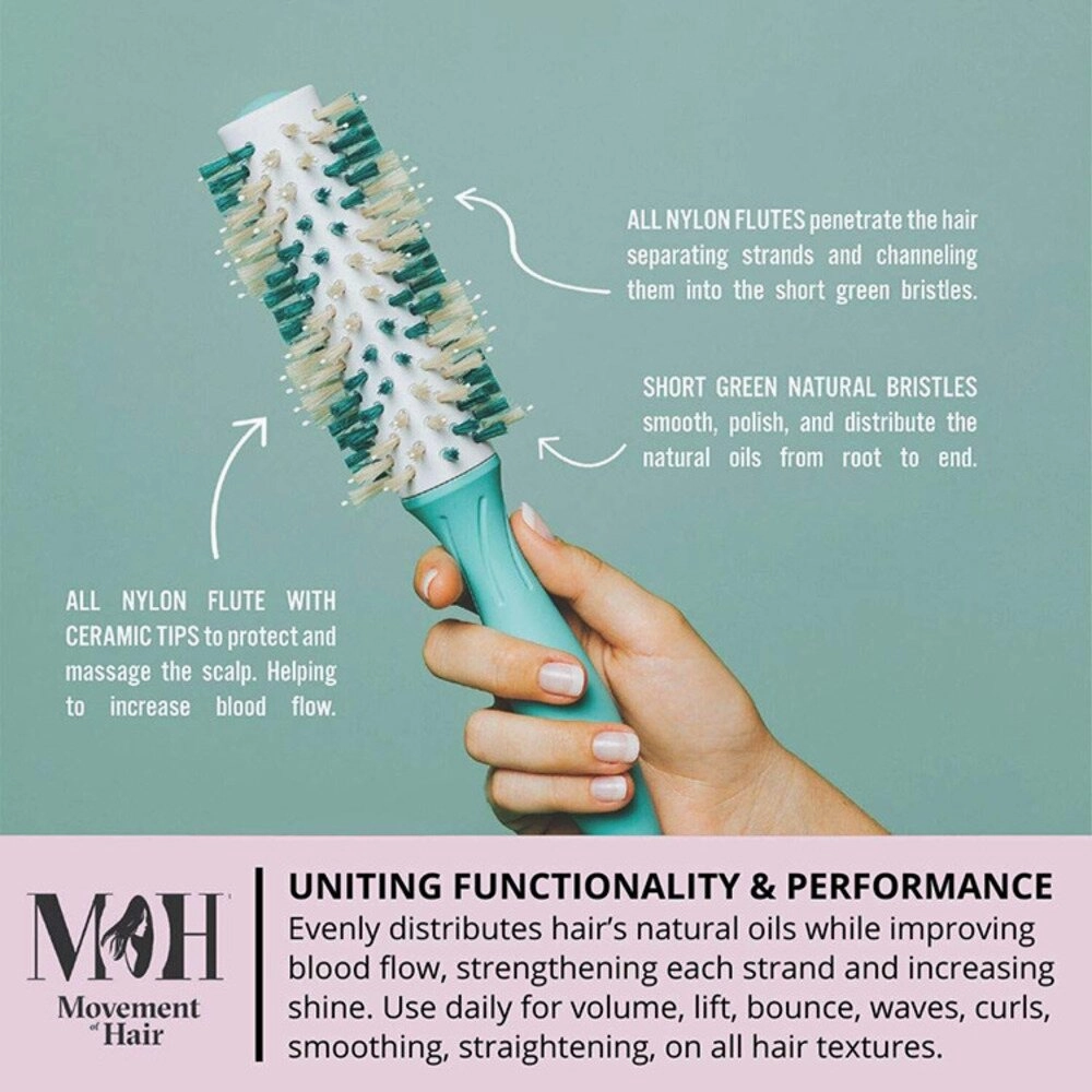 Movement of Hair Original Big Round Brush - 1.7" Diameter