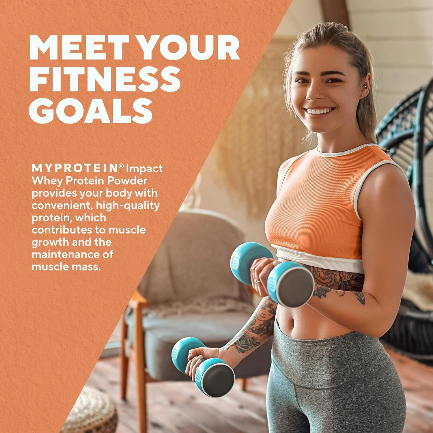 Myprotein Impact Whey Protein Powder, 5.5 Lbs (75 Servings) Chocolate Milkshake, 22g Protein & 5g BCAA Per Serving, Shake for Superior Performance, Muscle Strength & Recovery, Gluten Free