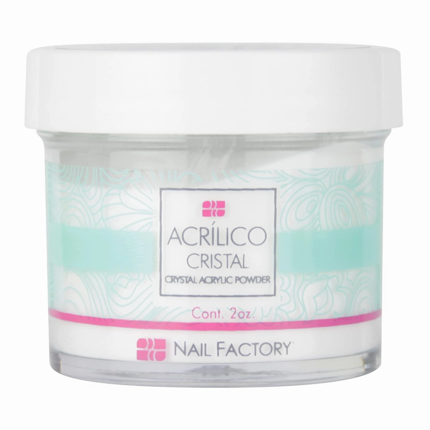 NAIL FACTORY - PROFESSIONAL GRADE CLEAR ACRYLIC POWDER 22 OZ, Professional Acrylic Powder for Sculpting & Building Nails.