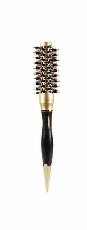 Nano Technology Ceramic   Ionic Round Barrel Hair Brush, Perfect Volume&Shine, 21 Inch (1.2 Inch)