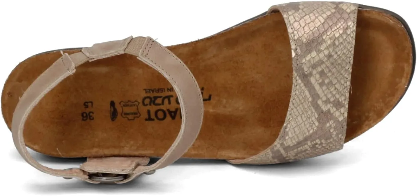 NAOT Footwear Sabrina Women’s Sandal with Cork Footbed and Arch Support - Rivets - Comfort and Support – Lightweight and Perfect for Travel – Narrow to Medium Fit