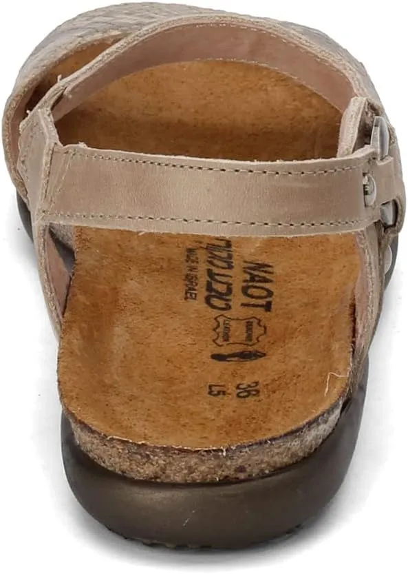 NAOT Footwear Sabrina Women’s Sandal with Cork Footbed and Arch Support - Rivets - Comfort and Support – Lightweight and Perfect for Travel – Narrow to Medium Fit