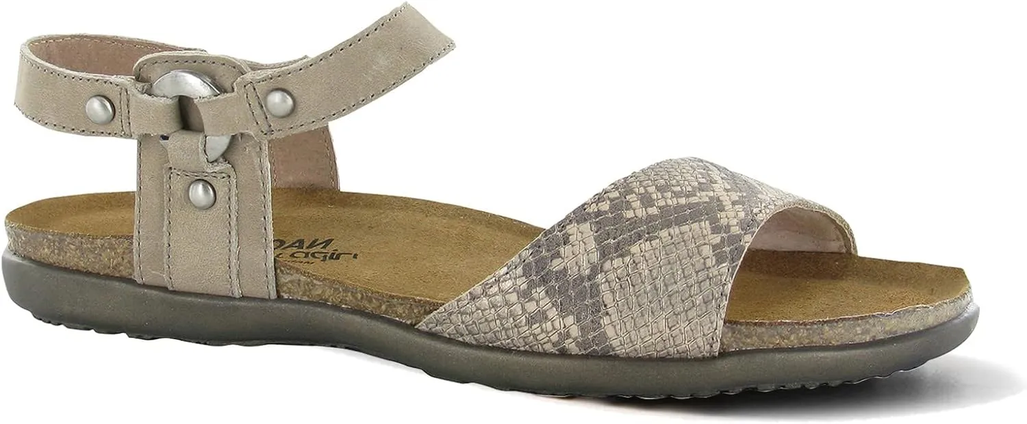 NAOT Footwear Sabrina Women’s Sandal with Cork Footbed and Arch Support - Rivets - Comfort and Support – Lightweight and Perfect for Travel – Narrow to Medium Fit