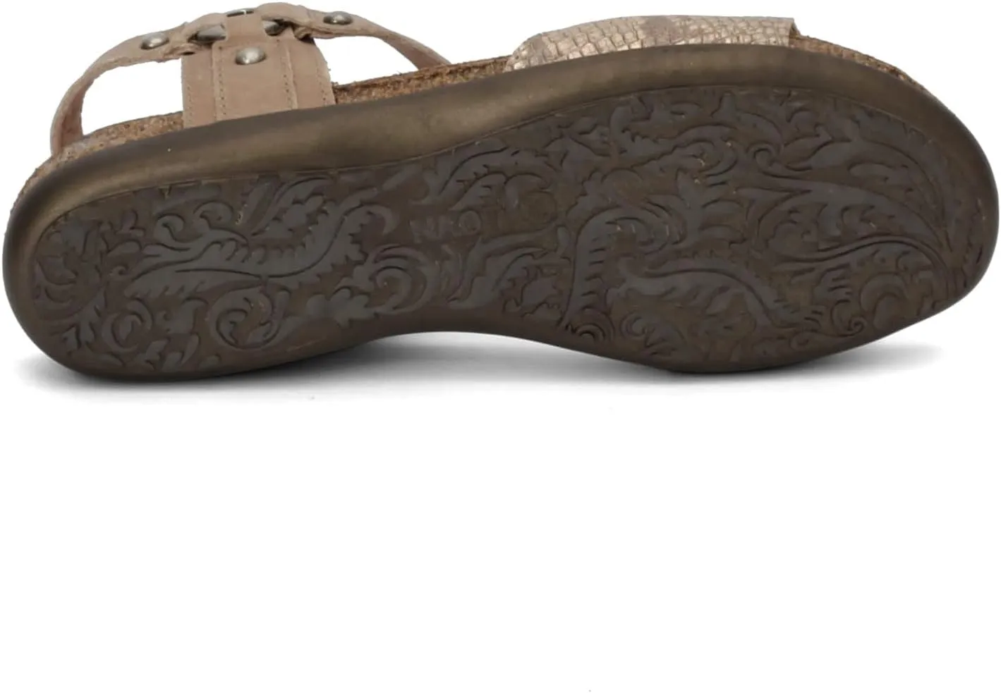 NAOT Footwear Sabrina Women’s Sandal with Cork Footbed and Arch Support - Rivets - Comfort and Support – Lightweight and Perfect for Travel – Narrow to Medium Fit