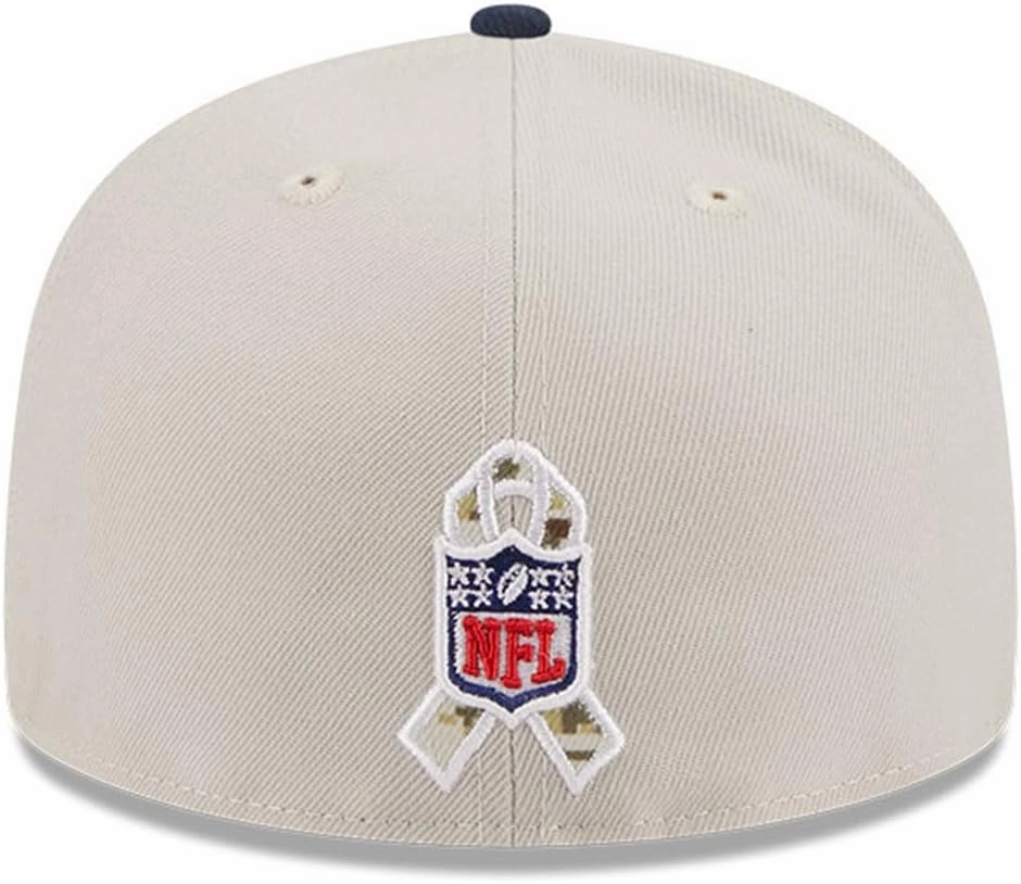 New Era Men's Stone/NFL 2023 Salute to Service 59FIFTY Fitted Hat