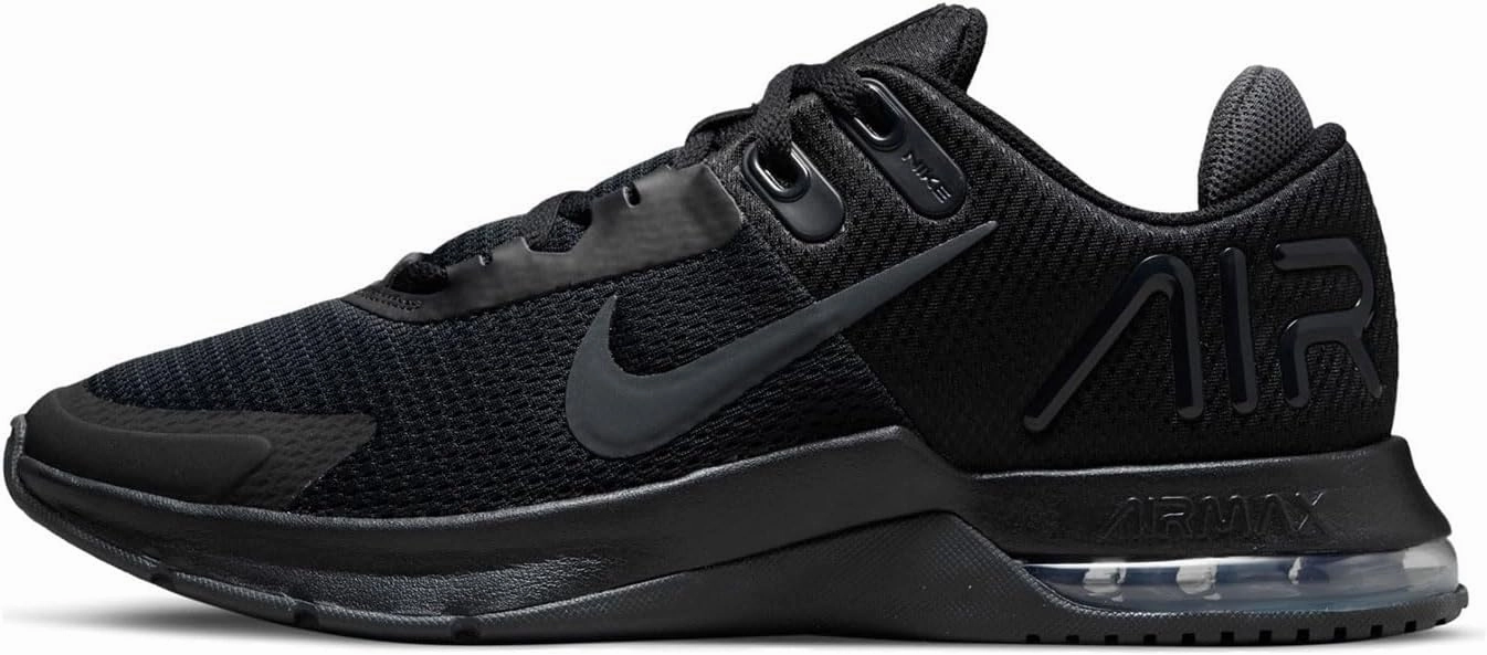 NIKE Air Max Alpha Trainer 4 Men's Trainers Sneakers Training Shoes CW3396 (Black/Anthracite/Black 002) UK7.5 (EU42), Black, 8.5