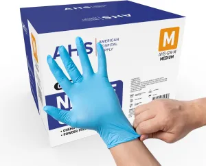 Nitrile Gloves, Chemo-Rated Gloves Pack, Powder-Free, Medical-Grade, Examination Gloves