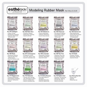 No.108 Lavender Modeling Mask Powder for Professional Facial Treatment, 35 Oz. (2 pack)