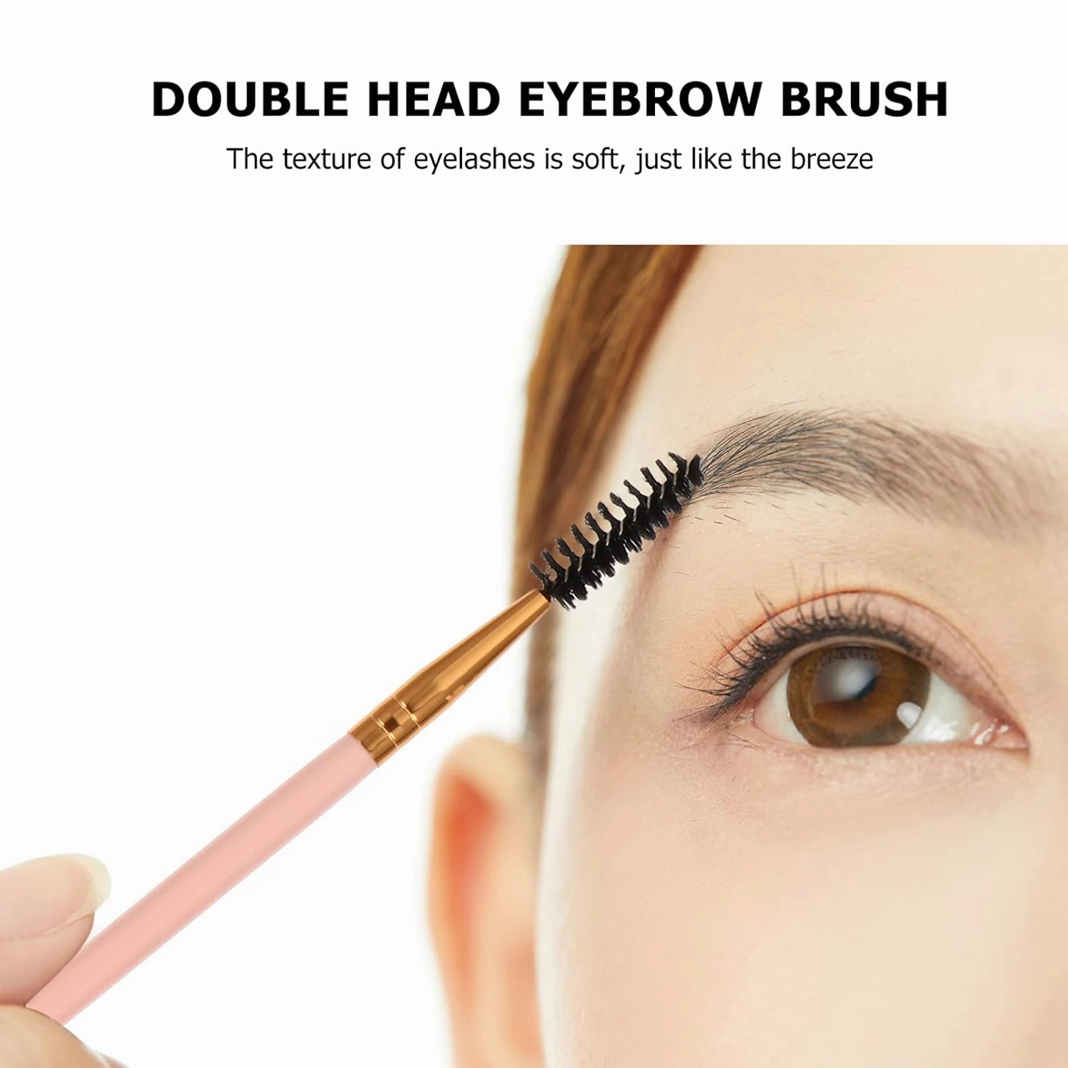 NOLITOY 12pcs Double-ended Eyebrow Lash Curler Brush Portable Eyelash Makeup Tools for Effortless Styling for Daily Use for Makeup Enthusiasts