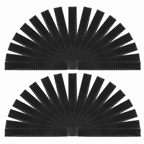 NOLITOY Makeup Brush Drying Mesh Brush Protective Mesh Protective Covers 200pcs