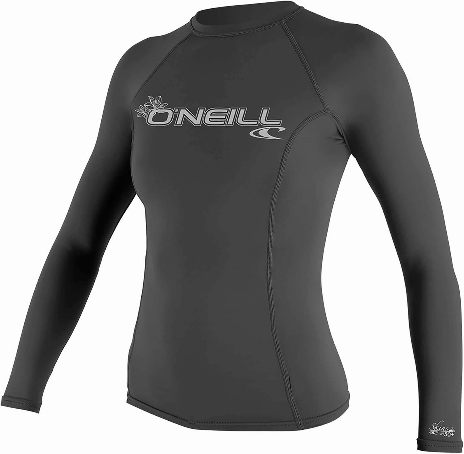 O'Neill UV Sun Protection Women's Basic Skins Long-Sleeve Rashguard Top