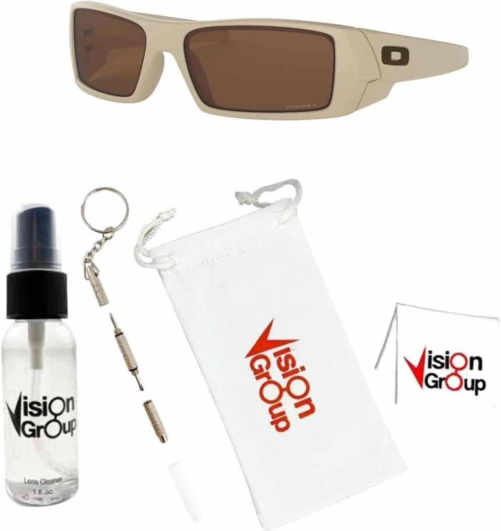 Oakley GASCAN OO9014 Sunglasses for Men   Vision Group Accessories Bundle