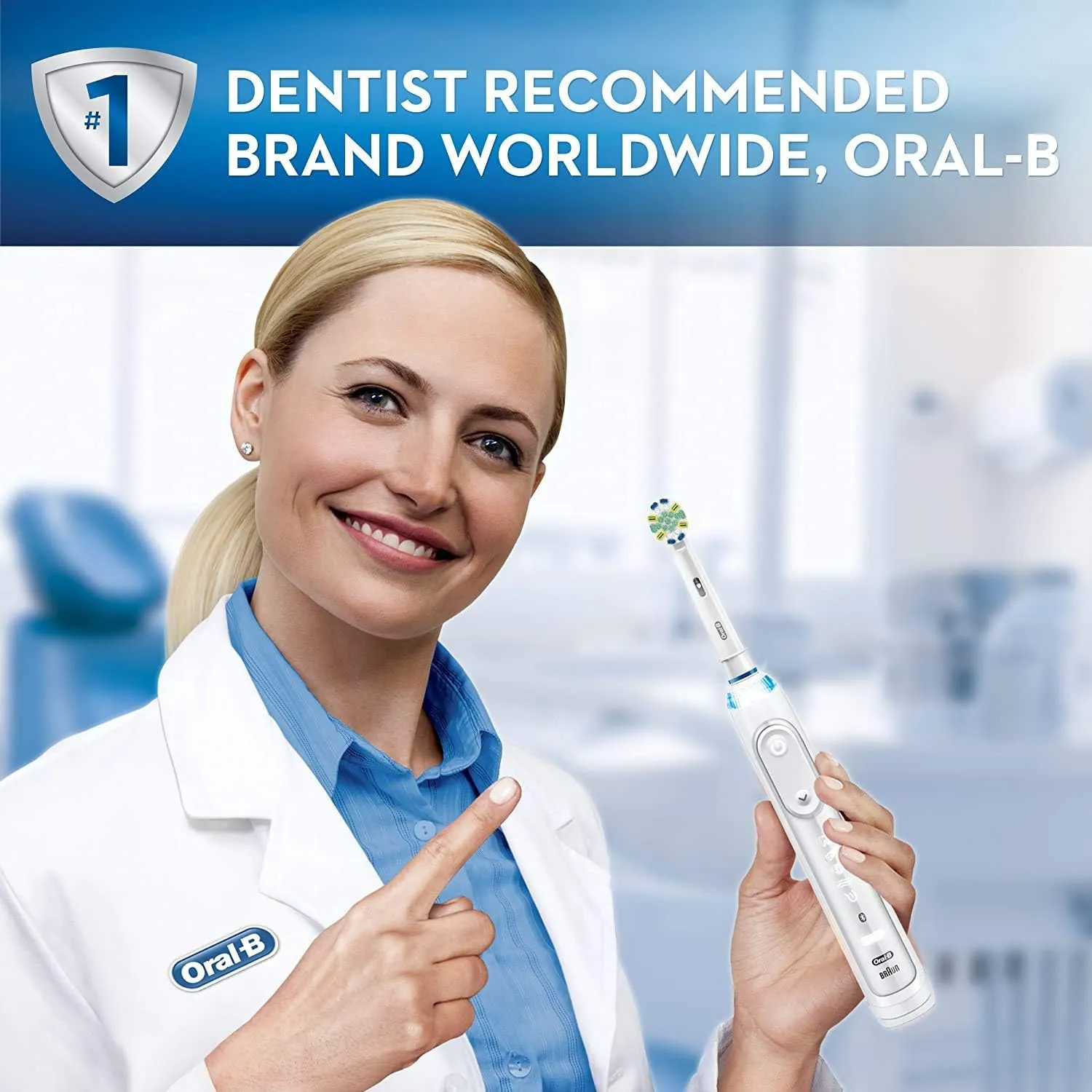 Oral-B FlossAction Electric Toothbrush Replacement Brush Heads Refills, 5 Count
