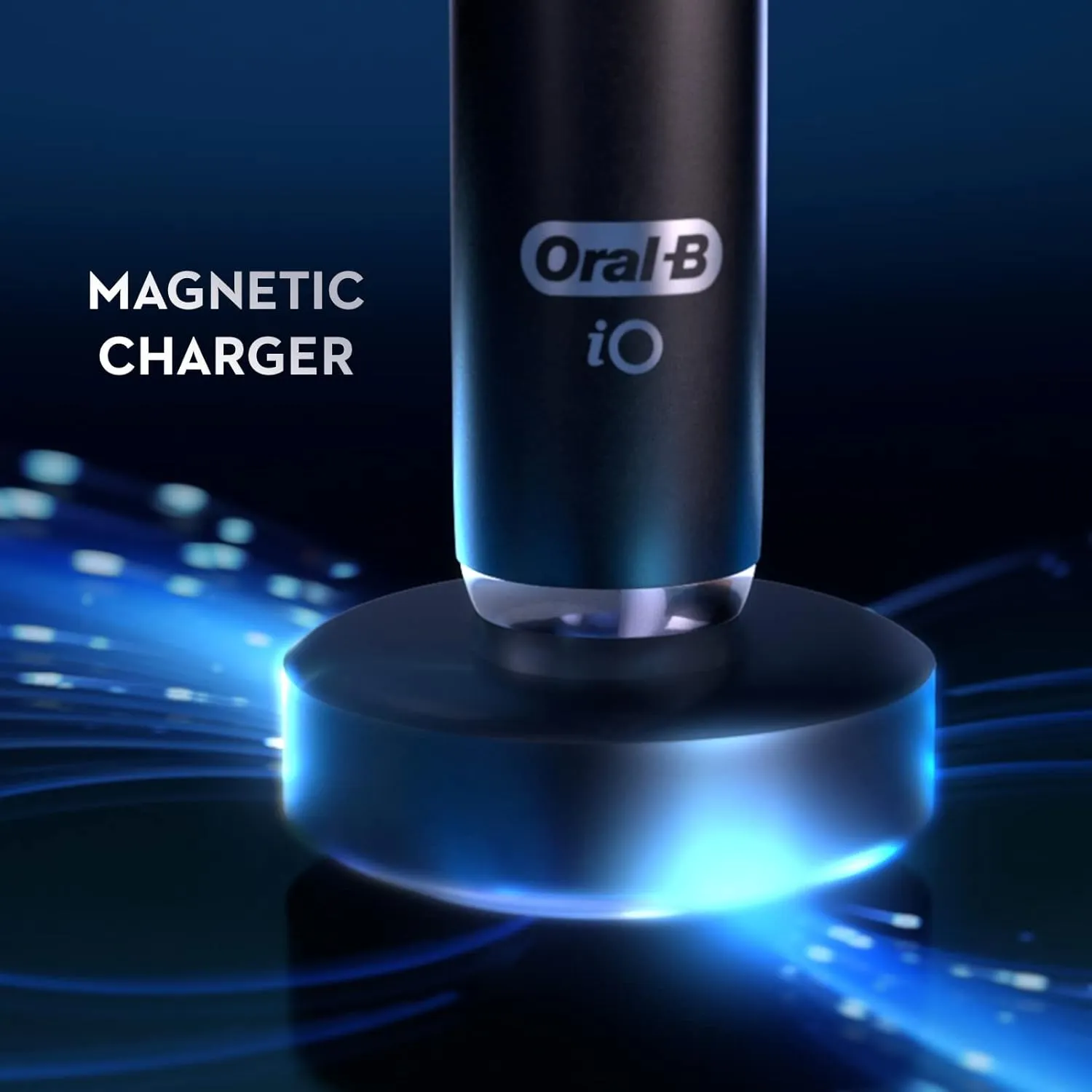 Oral-B iO Series 7G Electric Toothbrush with 1 Replacement Brush Head, Black Onyx