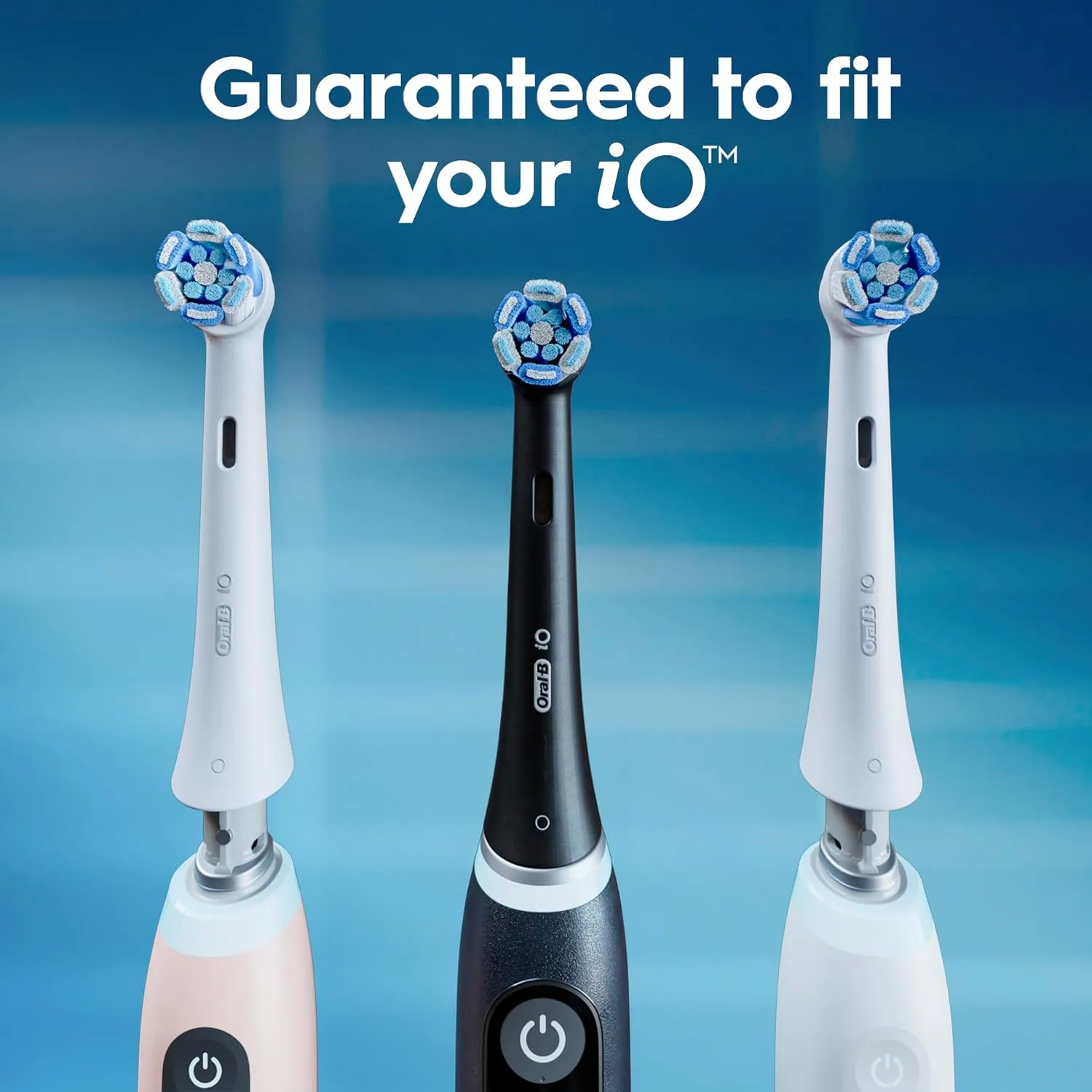 Oral-B iO Ultimate Clean Replacement Brush Heads, 5 Count, 4 Ultimate Clean   1 Gum & Sensitive Black