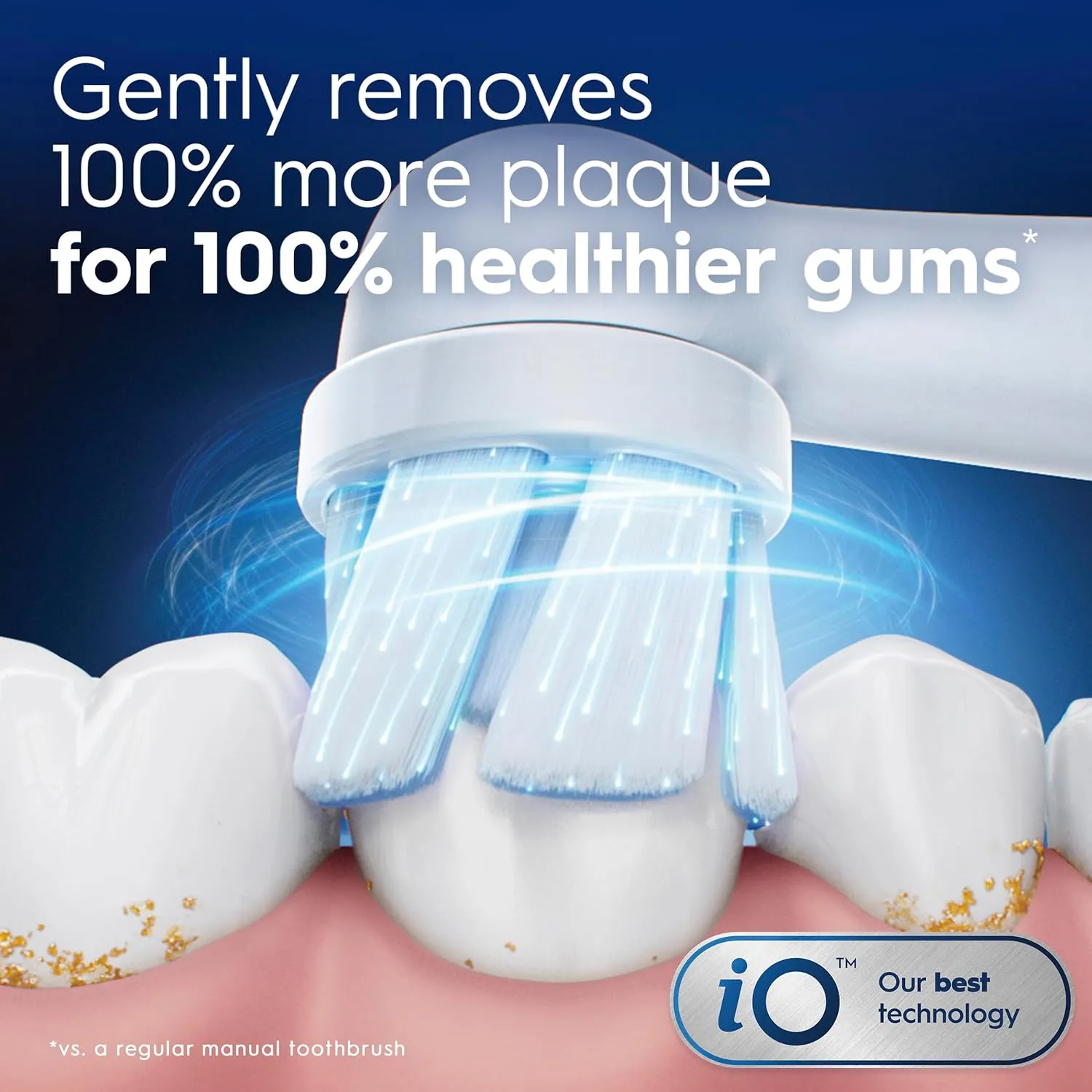 Oral-B iO Ultimate Clean Replacement Brush Heads, 5 Count, 4 Ultimate Clean   1 Gum & Sensitive White