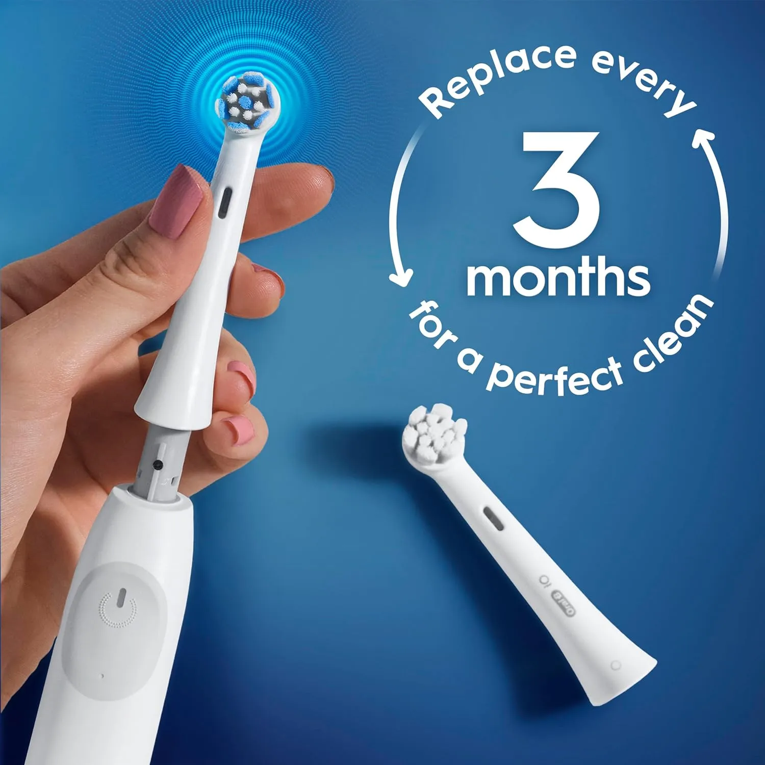 Oral-B iO Ultimate Clean Replacement Brush Heads, 5 Count, 4 Ultimate Clean   1 Gum & Sensitive White