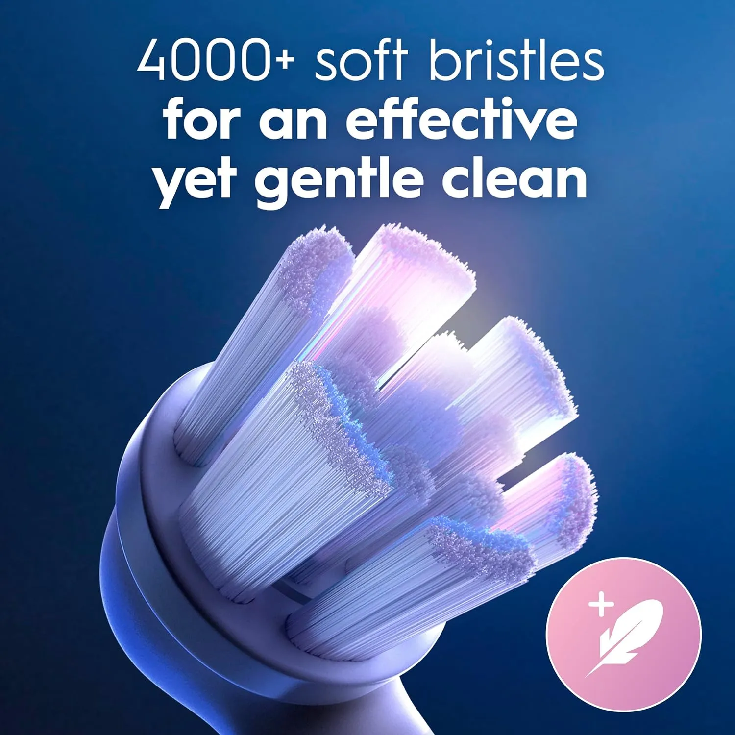 Oral-B iO Ultimate Clean Replacement Brush Heads, 5 Count, 4 Ultimate Clean   1 Gum & Sensitive White